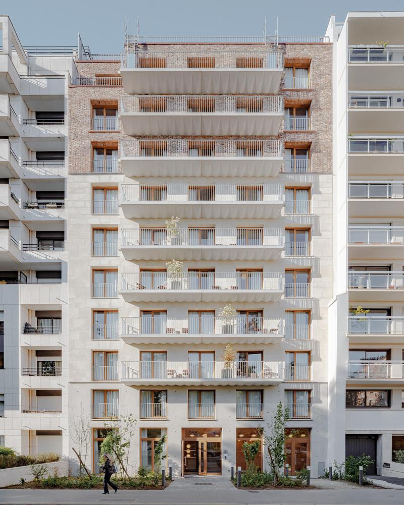 Press kit | 2001-07 - Press release | Rue de l’Église - Triptyque - Residential Architecture - Photo credit: Pierre-Romain Guedj