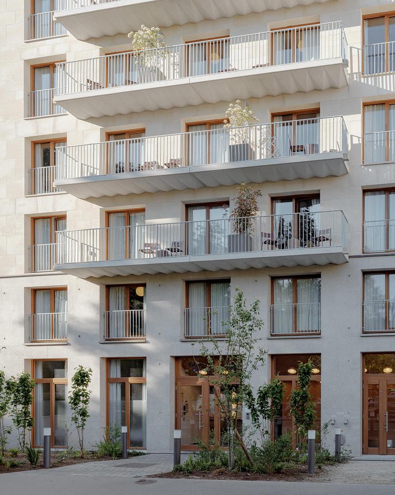Press kit | 2001-07 - Press release | Rue de l’Église - Triptyque - Residential Architecture - Photo credit: Pierre-Romain Guedj