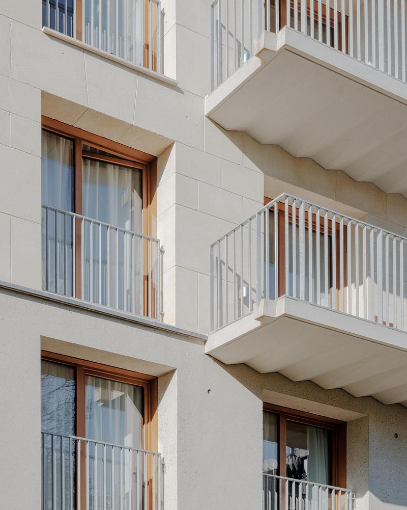 Press kit | 2001-07 - Press release | Rue de l’Église - Triptyque - Residential Architecture - Photo credit: Pierre-Romain Guedj
