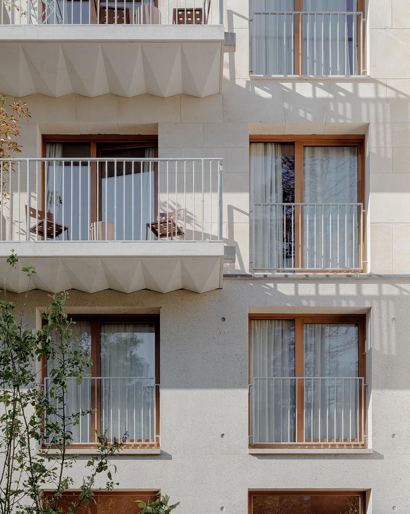 Press kit | 2001-07 - Press release | Rue de l’Église - Triptyque - Residential Architecture - Photo credit: Pierre-Romain Guedj
