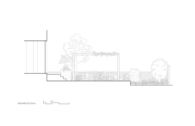 Press kit | 7516-04 - Press release | The Urban Garden I - Reign Architects - Landscape Architecture - Rear Yard Section - Photo credit: Rilley Snelling