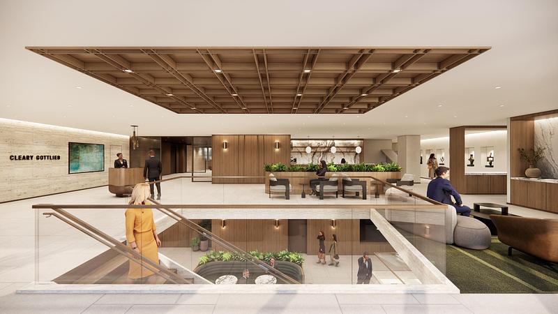 Dossier de presse | 3108-03 - Communiqué de presse | M Moser Associates Leads Transformation of Cleary Gottlieb’s New York Headquarters - M Moser Associates - Design d’intérieur commercial - Crédit photo : M Moser Associates
