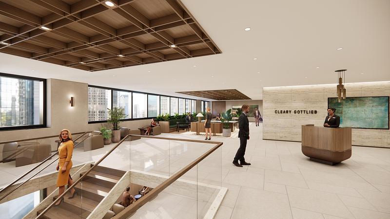 Dossier de presse | 3108-03 - Communiqué de presse | M Moser Associates Leads Transformation of Cleary Gottlieb’s New York Headquarters - M Moser Associates - Design d’intérieur commercial - Crédit photo : M Moser Associates