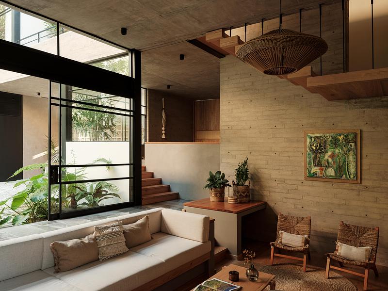 Dossier de presse | 7274-02 - Communiqué de presse | Casa Akina - Di Frenna Arquitectos - Architecture résidentielle - Crédit photo : Lorena Darquea