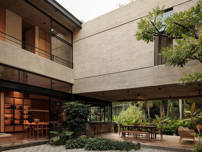 Dossier de presse | 7274-02 - Communiqué de presse | Casa Akina - Di Frenna Arquitectos - Architecture résidentielle - Crédit photo : Lorena Darquea
