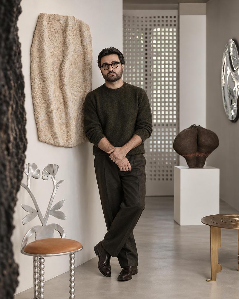 Press kit | 7948-02 - Press release | ARKOBJECT: Istanbul’s Craft Culture Takes Contemporary Form - ARKOBJECT - Art - Sami Savatli, founder of ARKOBJECT, photographed in the gallery in Istanbul.   - Photo credit:  Sinan Çırak 