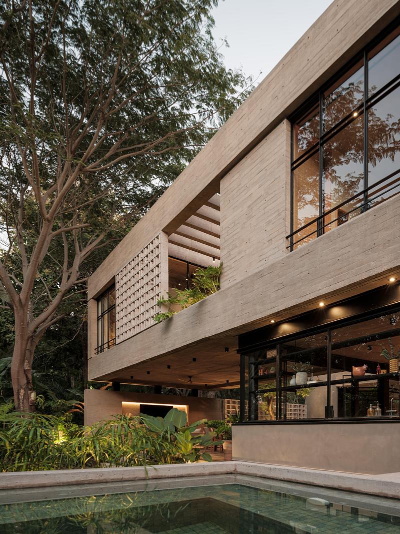 Dossier de presse | 7274-02 - Communiqué de presse | Casa Akina - Di Frenna Arquitectos - Architecture résidentielle - Crédit photo : Lorena Darquea