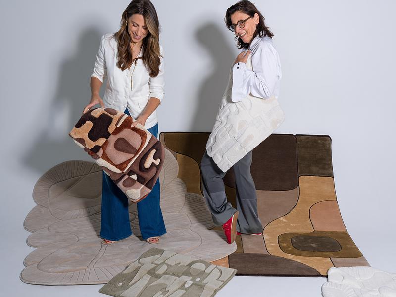 Press kit | 1144-12 - Press release | Art+Loom Unveils New Collaboration with Artist Katrien Van Der Schueren - Art+Loom, Katrien Van Der Schueren - Art - Photo credit: Andy Gallacher