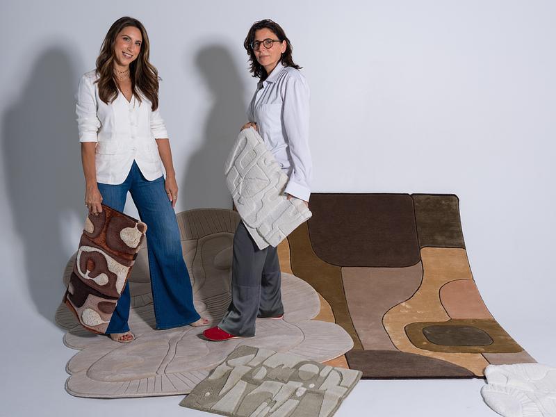 Press kit | 1144-12 - Press release | Art+Loom Unveils New Collaboration with Artist Katrien Van Der Schueren - Art+Loom, Katrien Van Der Schueren - Art - Photo credit: Andy Gallacher