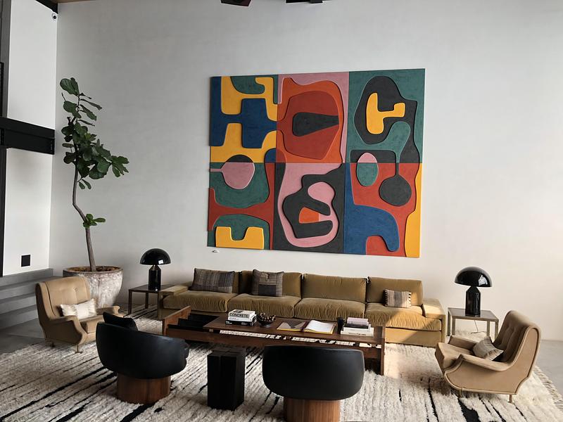 Press kit | 1144-12 - Press release | Art+Loom Unveils New Collaboration with Artist Katrien Van Der Schueren - Art+Loom, Katrien Van Der Schueren - Art - Photo credit: N/A