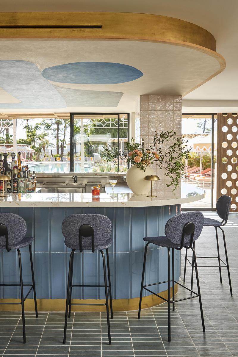 Dossier de presse | 3724-20 - Communiqué de presse | Azul Lounge Bar - EL EQUIPO CREATIVO - Design d’intérieur commercial - Crédit photo : Veerle Evens