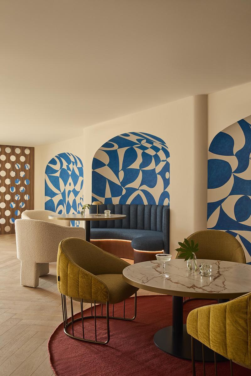 Dossier de presse | 3724-20 - Communiqué de presse | Azul Lounge Bar - EL EQUIPO CREATIVO - Design d’intérieur commercial - Crédit photo : Veerle Evens