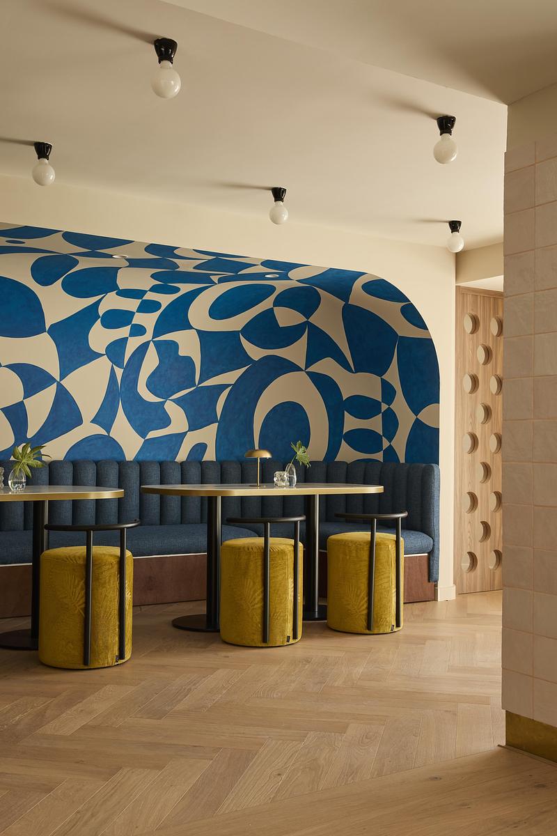 Dossier de presse | 3724-20 - Communiqué de presse | Azul Lounge Bar - EL EQUIPO CREATIVO - Design d’intérieur commercial - Crédit photo : Veerle Evens