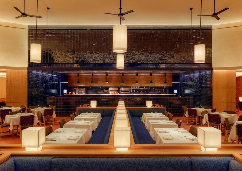 Dossier de presse | 1968-25 - Communiqué de presse | Architecture MasterPrize Names Its 2026 Winners - Farmani Group - Architecture commerciale - Cantina Contramar by Frida Escobedo Studio , AMP 2026 Best of Best Winner in Hospitality Interior - Crédit photo : Maureen Evans