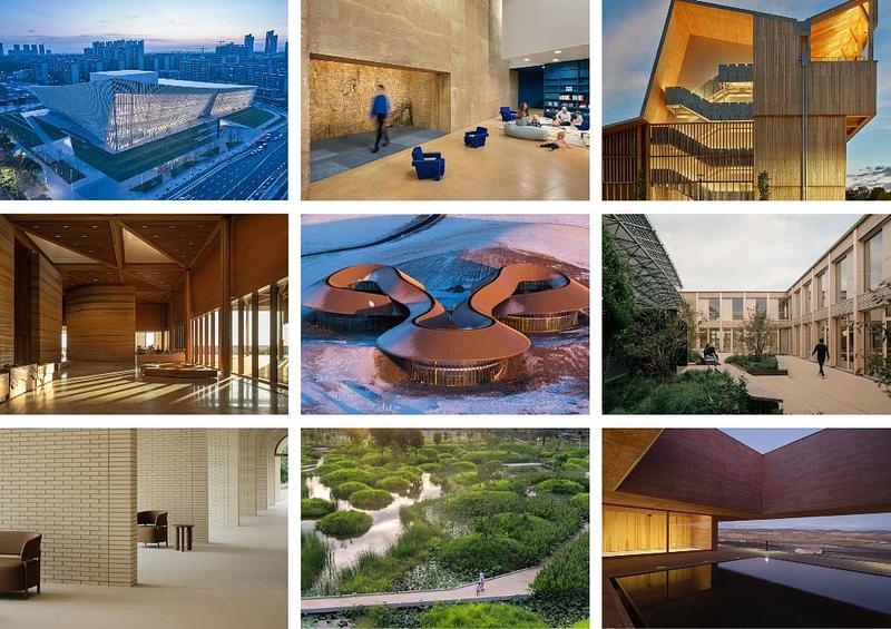 Dossier de presse | 1968-25 - Communiqué de presse | Architecture MasterPrize Names Its 2026 Winners - Farmani Group - Architecture commerciale - AMP '26 Winner - Collage 1 - Crédit photo : Architecture MasterPrize Winners 2026