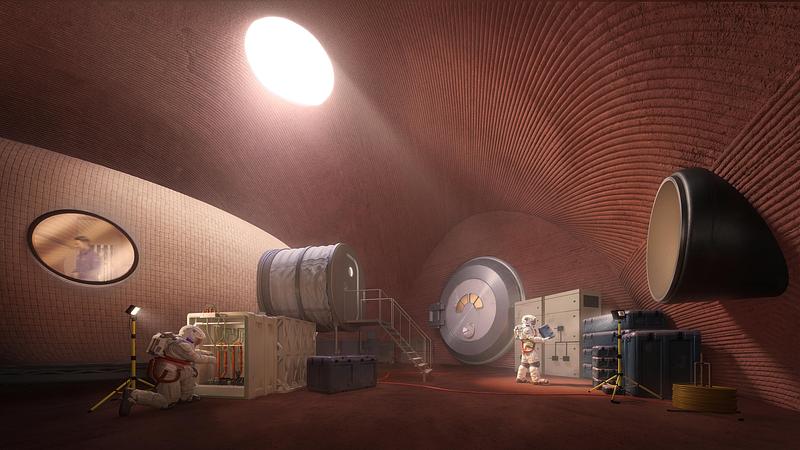 Press kit | 7968-01 - Press release | AENARA Realizes a Future Mars Habitat at Powerhouse Parramatta - AENARA - Event + Exhibition - Habitat Annulus - Photo credit: AENARA
