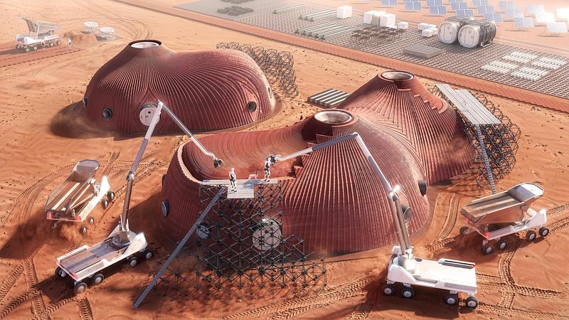 Press kit | 7968-01 - Press release | AENARA Realizes a Future Mars Habitat at Powerhouse Parramatta - AENARA - Event + Exhibition - Habitat Construction - Photo credit: AENARA
