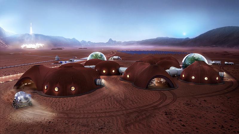 Press kit | 7968-01 - Press release | AENARA Realizes a Future Mars Habitat at Powerhouse Parramatta - AENARA - Event + Exhibition - Mars Early Settlement - Photo credit: AENARA