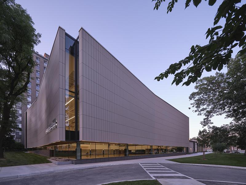 Press kit | 3405-07 - Press release | De La Salle College John Hunt Student Life Centre - Moriyama Teshima Architects - Institutional Architecture - Photo credit: Riley Snelling