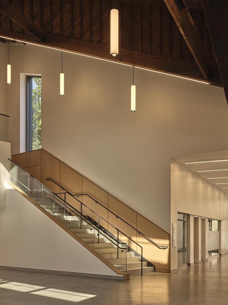 Press kit | 3405-07 - Press release | De La Salle College John Hunt Student Life Centre - Moriyama Teshima Architects - Institutional Architecture - Photo credit: Riley Snelling