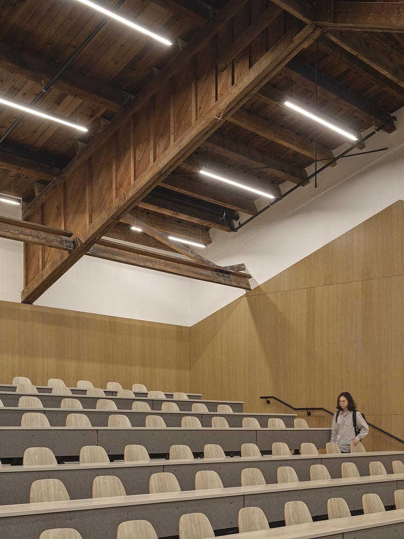 Press kit | 3405-07 - Press release | De La Salle College John Hunt Student Life Centre - Moriyama Teshima Architects - Institutional Architecture - Photo credit: Riley Snelling