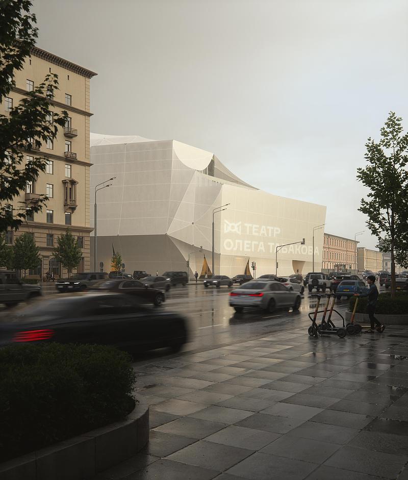 Press kit | 7779-02 - Press release | Tabakerka: A Project to Reconstruct the Facade Theater - .ket bureau - Commercial Architecture - <font dir="auto" style="vertical-align: inherit;"><font dir="auto" style="vertical-align: inherit;"> ket_bureau_tabakerka_General_view_1 </font></font> - Photo credit: .ket bureau