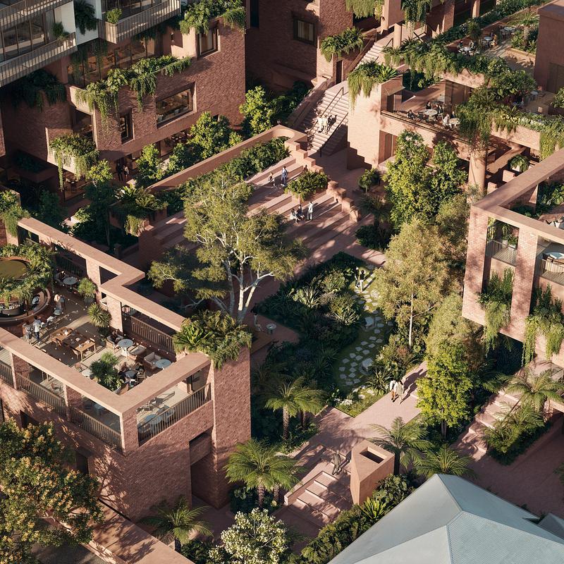 Press kit | 7929-02 - Press release | Ahead of the 2032 Olympics, Aria Unveils Sanctuary, South Brisbane - Aria Property Group - Residential Architecture - Sanctuary - Photo credit: Aria Property Group