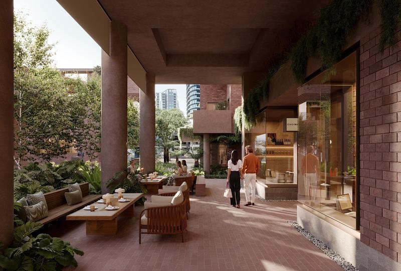 Press kit | 7929-02 - Press release | Ahead of the 2032 Olympics, Aria Unveils Sanctuary, South Brisbane - Aria Property Group - Residential Architecture - Photo credit: Sanctuary by Aria Property Group