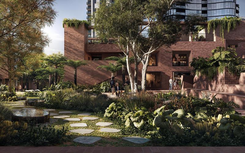 Press kit | 7929-02 - Press release | Ahead of the 2032 Olympics, Aria Unveils Sanctuary, South Brisbane - Aria Property Group - Residential Architecture - Photo credit: Sanctuary by Aria Property Group