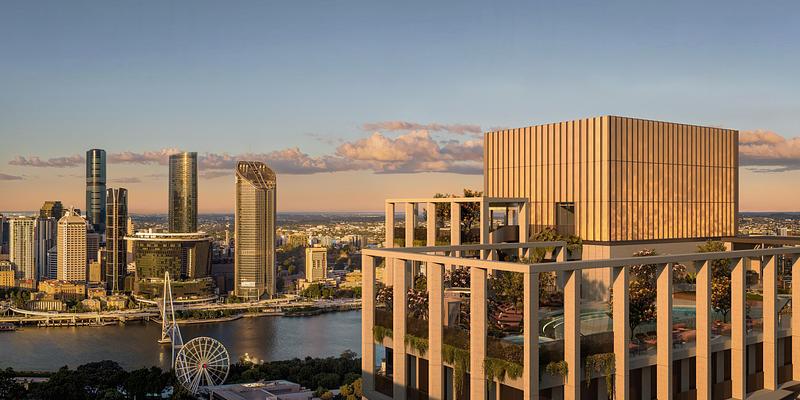 Press kit | 7929-02 - Press release | Ahead of the 2032 Olympics, Aria Unveils Sanctuary, South Brisbane - Aria Property Group - Residential Architecture - Sanctuary - Photo credit: Aria Property Group