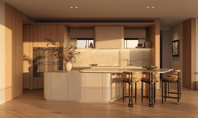 Press kit | 7929-02 - Press release | Ahead of the 2032 Olympics, Aria Unveils Sanctuary, South Brisbane - Aria Property Group - Residential Architecture - Photo credit: Sanctuary by Aria Property Group