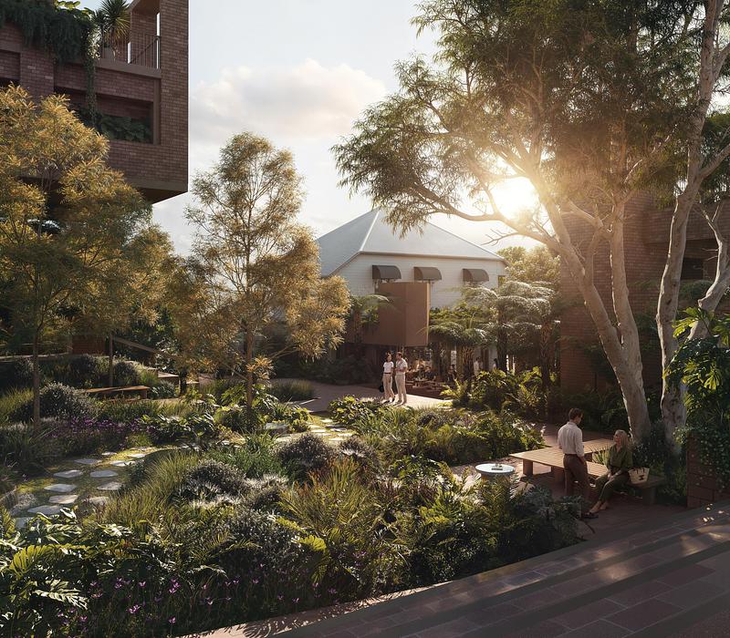 Press kit | 7929-02 - Press release | Ahead of the 2032 Olympics, Aria Unveils Sanctuary, South Brisbane - Aria Property Group - Residential Architecture - Photo credit: Sanctuary by Aria Property Group
