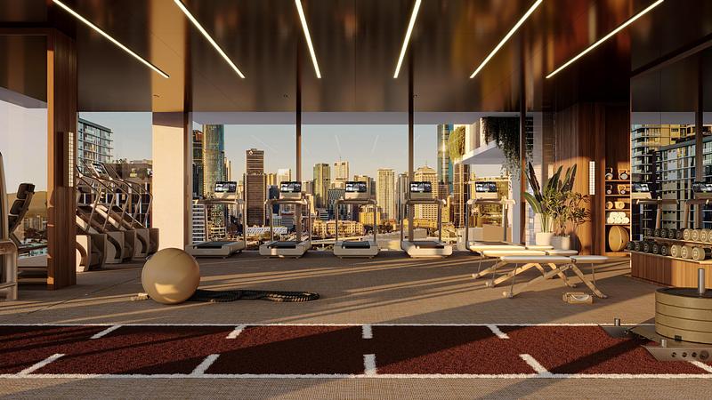Press kit | 7929-02 - Press release | Ahead of the 2032 Olympics, Aria Unveils Sanctuary, South Brisbane - Aria Property Group - Residential Architecture - Photo credit: Sanctuary by Aria Property Group
