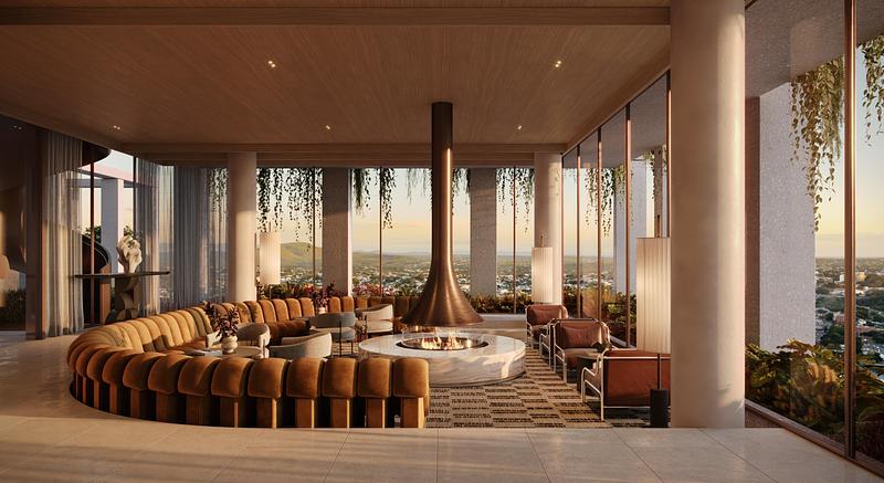 Press kit | 7929-02 - Press release | Ahead of the 2032 Olympics, Aria Unveils Sanctuary, South Brisbane - Aria Property Group - Residential Architecture - Photo credit: Sanctuary by Aria Property Group