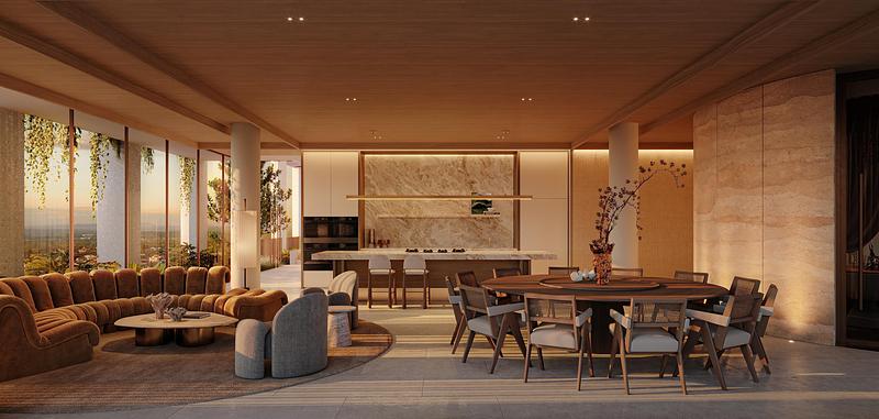 Press kit | 7929-02 - Press release | Ahead of the 2032 Olympics, Aria Unveils Sanctuary, South Brisbane - Aria Property Group - Residential Architecture - Photo credit: Sanctuary by Aria Property Group