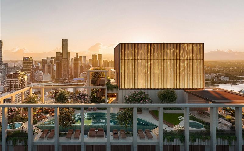 Press kit | 7929-02 - Press release | Ahead of the 2032 Olympics, Aria Unveils Sanctuary, South Brisbane - Aria Property Group - Residential Architecture - Photo credit: Sanctuary by Aria Property Group