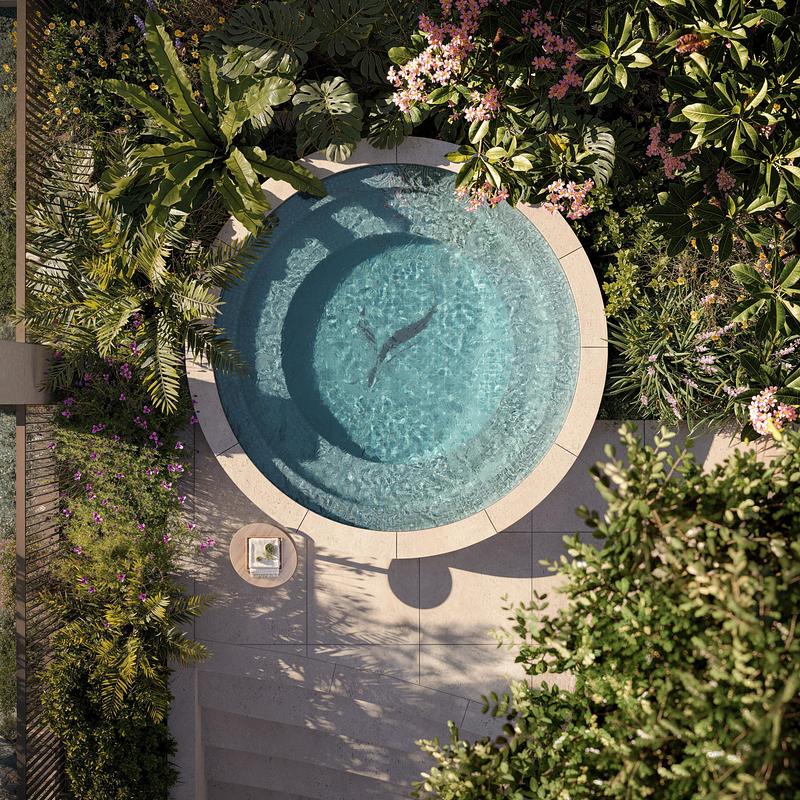 Press kit | 7929-02 - Press release | Ahead of the 2032 Olympics, Aria Unveils Sanctuary, South Brisbane - Aria Property Group - Residential Architecture - Photo credit: Sanctuary by Aria Property Group