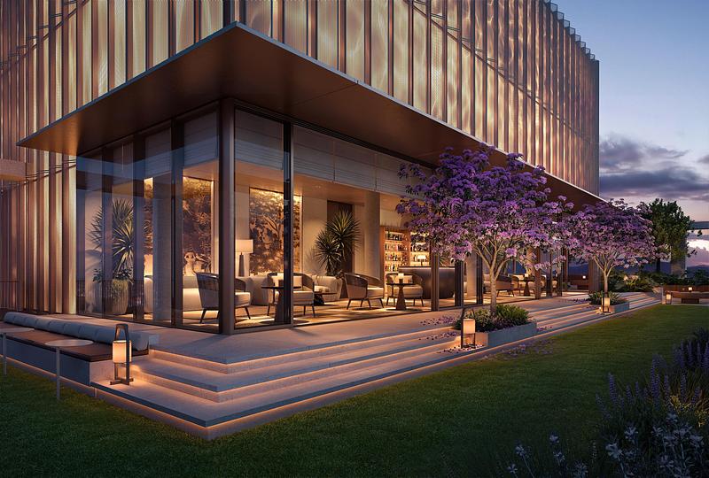 Press kit | 7929-02 - Press release | Ahead of the 2032 Olympics, Aria Unveils Sanctuary, South Brisbane - Aria Property Group - Residential Architecture - Photo credit: Sanctuary by Aria Property Group