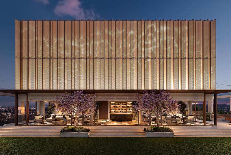 Press kit | 7929-02 - Press release | Ahead of the 2032 Olympics, Aria Unveils Sanctuary, South Brisbane - Aria Property Group - Residential Architecture - Photo credit: Sanctuary by Aria Property Group