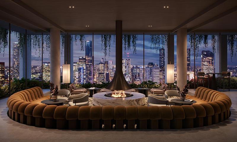 Press kit | 7929-02 - Press release | Ahead of the 2032 Olympics, Aria Unveils Sanctuary, South Brisbane - Aria Property Group - Residential Architecture - Photo credit: Sanctuary by Aria Property Group