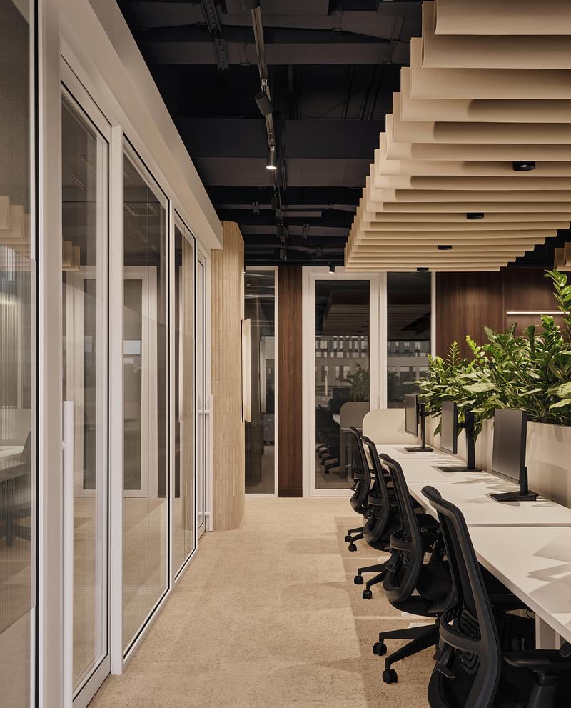 Dossier de presse | 5174-09 - Communiqué de presse | Kastello : mettre en espace la culture d’une entreprise - blanchette archi.design - Design d’intérieur commercial - Crédit photo : Alex Lesage