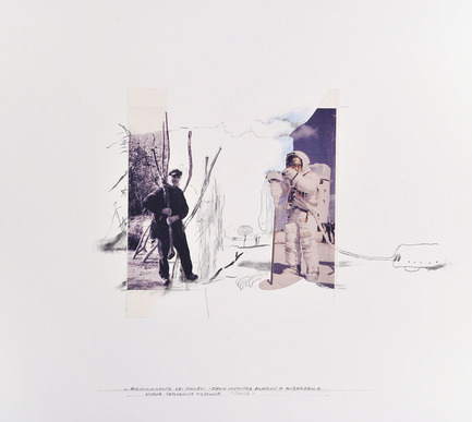 Dossier de presse | 756-01 - Communiqué de presse | Autres odyssées de l’espace - Centre Canadien d’Architecture (CCA) - Évènement + Exposition - Alessandro Poli, Zeno incontra Aldrin a Riparbella (Zeno rencontre Aldrin à Riparbella) - Crédit photo : © 2008, Archivio Alessandro Poli.