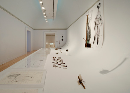 Dossier de presse | 756-01 - Communiqué de presse | Autres odyssées de l’espace - Centre Canadien d’Architecture (CCA) - Évènement + Exposition - Autres odyssées de l’espace : Greg Lynn, Michael Maltzan, Alessandro Poli. Vue de l'installation au CCA. - Crédit photo : © CCA, Montréal