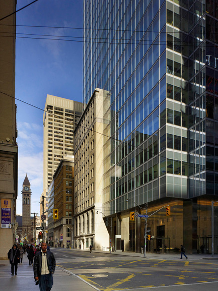 Dossier de presse | 787-02 - Communiqué de presse | Bay Adelaide Centre - WZMH Architects - Architecture commerciale - Crédit photo : Tom Arban