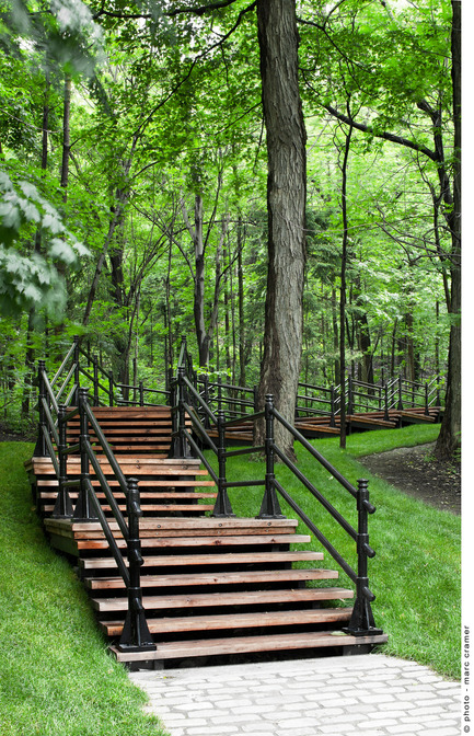 Press kit | 602-04 - Press release | Peel Entrance – Mount Royal Park - Lemay+CHA (Lemay) - Landscape Architecture - Photo credit: Marc Cramer