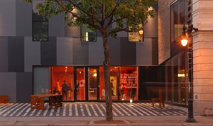 Press kit | 558-04 - Press release | Theatre Denise Pelletier - Saia Barbarese Topouzanov Architectes - Competition - Photo credit: Frederic Saia