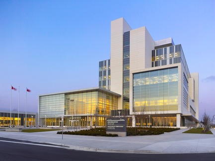 Dossier de presse | 787-01 - Communiqué de presse | Durham Consolidated Courthouse - WZMH Architects - Architecture institutionnelle - Crédit photo : Shai Gil