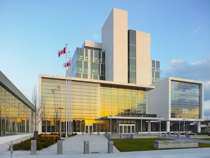 Dossier de presse | 787-01 - Communiqué de presse | Durham Consolidated Courthouse - WZMH Architects - Architecture institutionnelle - Crédit photo : Shai Gil