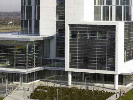Dossier de presse | 787-01 - Communiqué de presse | Durham Consolidated Courthouse - WZMH Architects - Architecture institutionnelle - Crédit photo : Shai Gil//