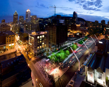 Press kit | 774-02 - Press release | 2011 Awards of Excellence in Architecture - L'Ordre des architectes du Québec (OAQ) - Competition - Architect: Daoust Lestage architecture, design urbain<br>Client: City of Montréal&nbsp; - Photo credit: Marc Cramer